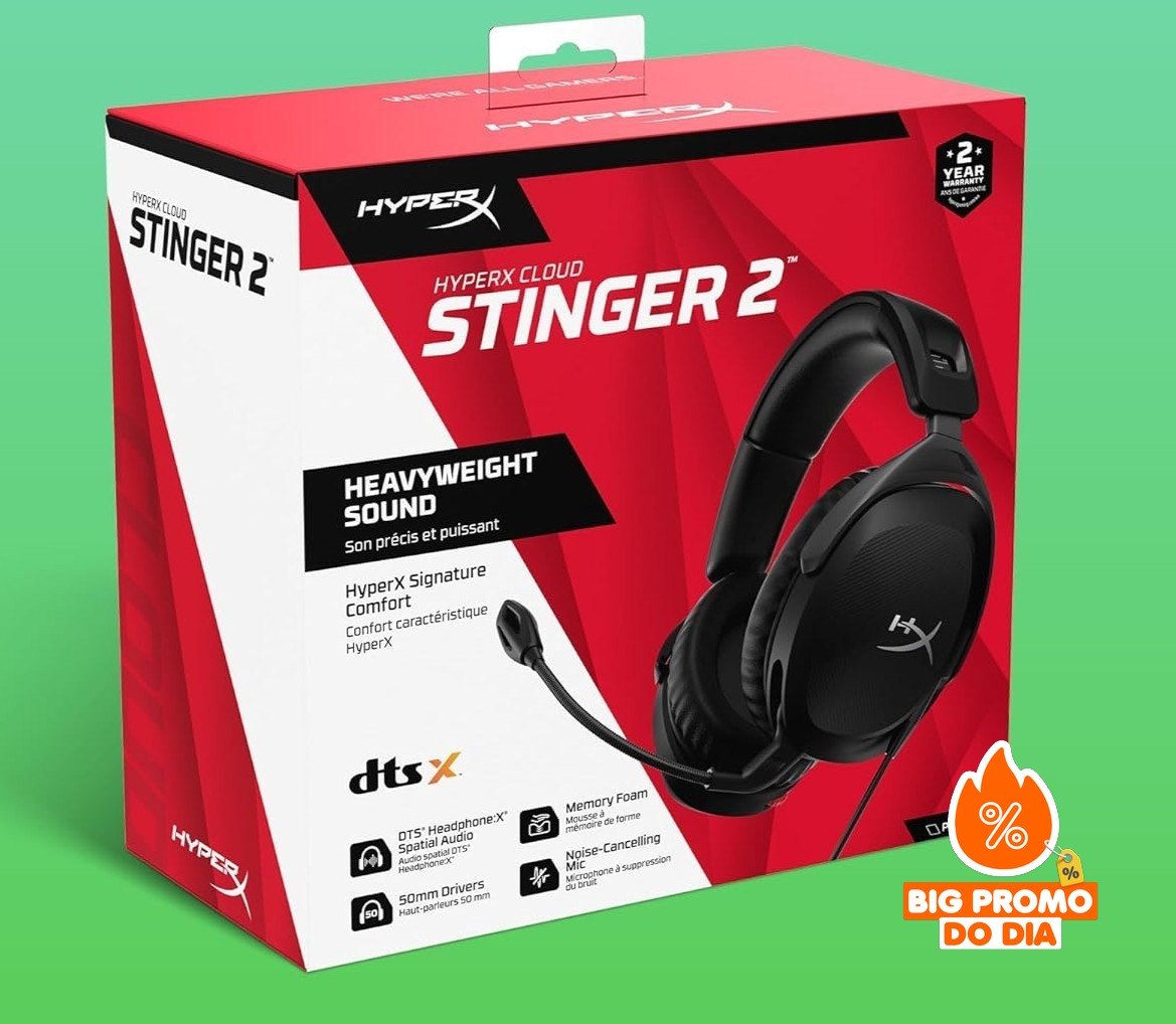 Headset Gamer HyperX Cloud Stinger 2