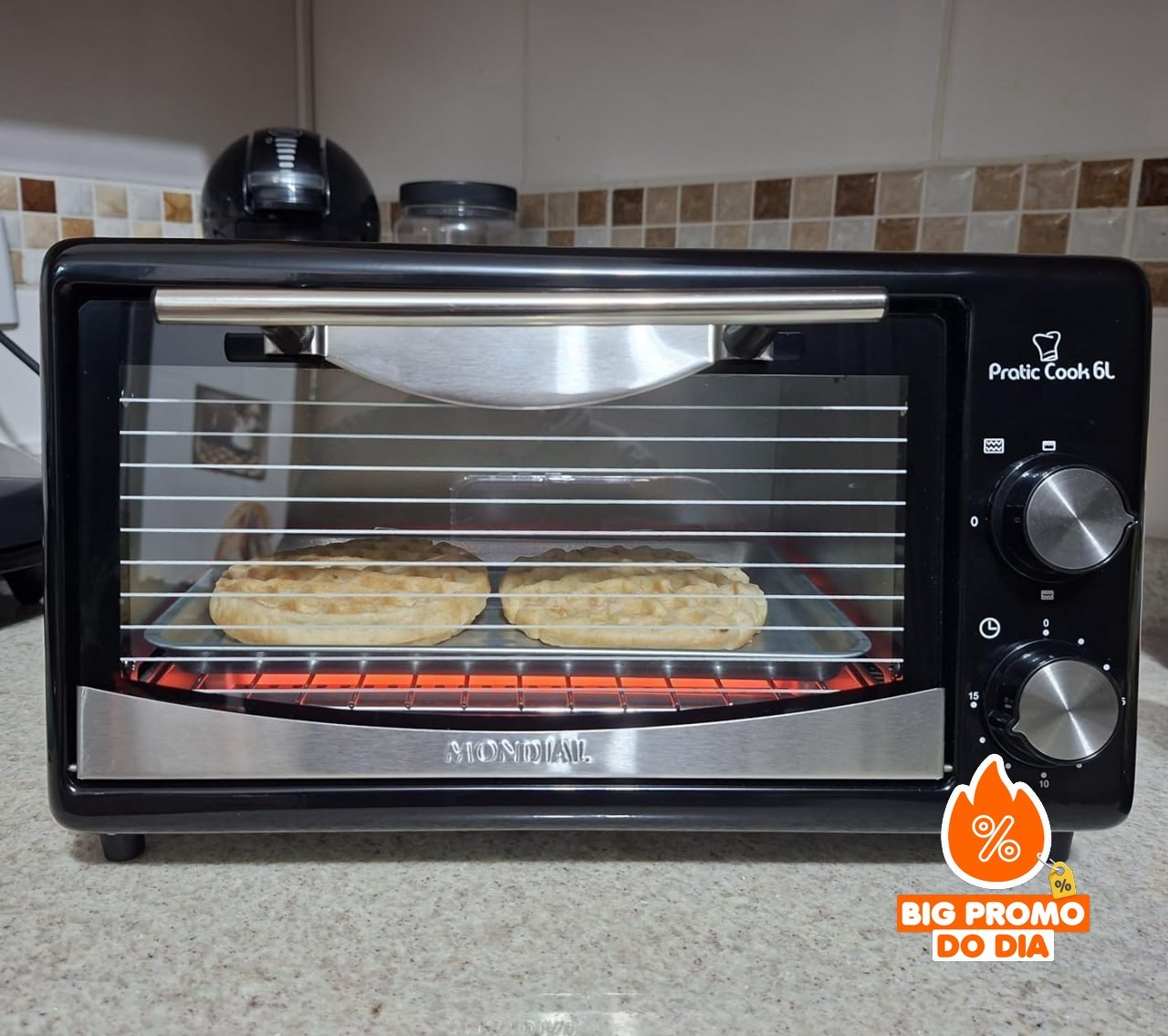 MONDIAL Forno Pratic Cook 6L, 650W, 220V