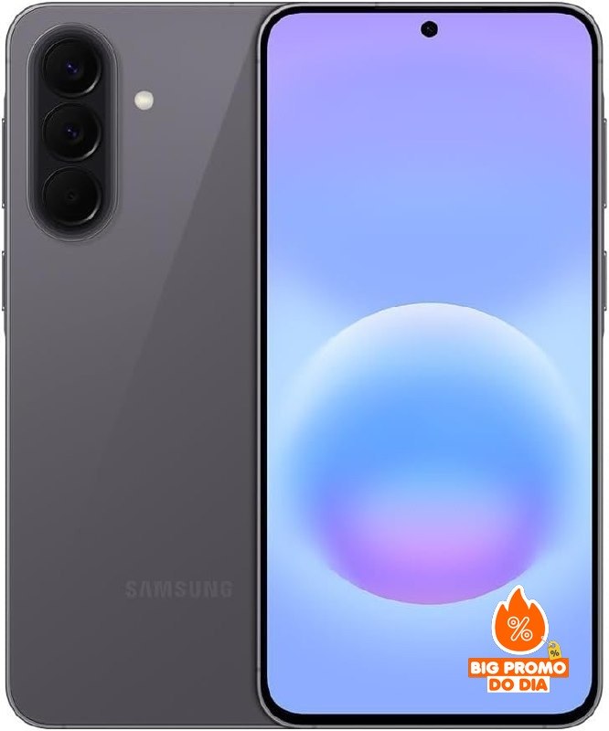 Samsung Galaxy A57 5G - 256GB 8GB RAM - Câmera 50MP OIS - Cinza