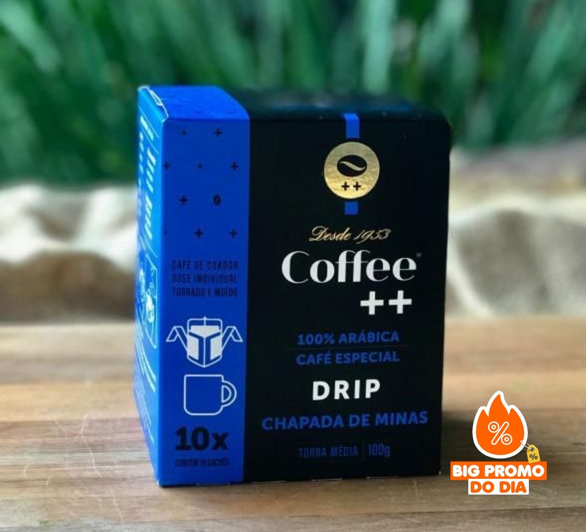 ️ Coffee Mais Café Super Especial Chapada de Minas Drip - 10 unidades