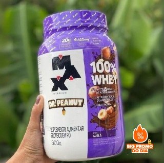 100% Whey Max Titanium x Dr. Peanut 900g