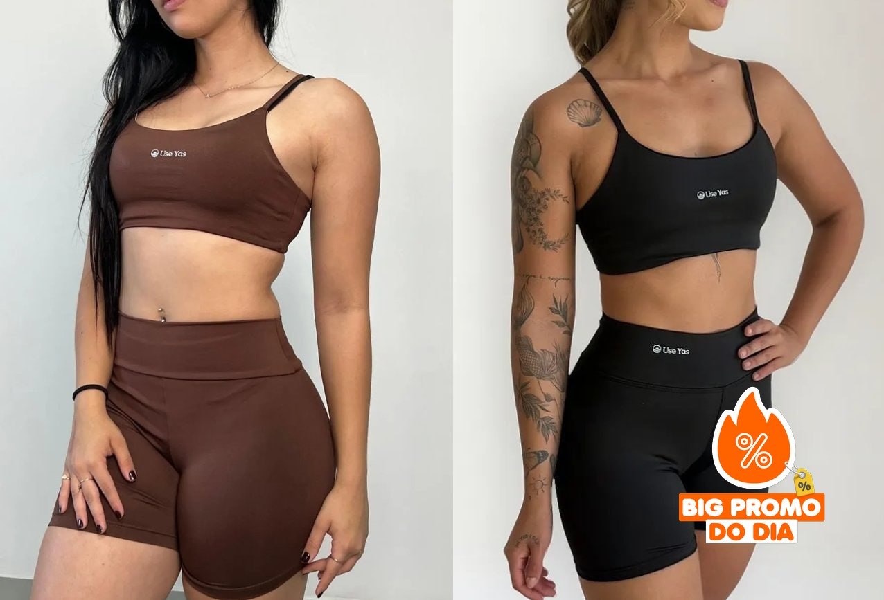 Conjunto Fitness Virginia Top Shorts