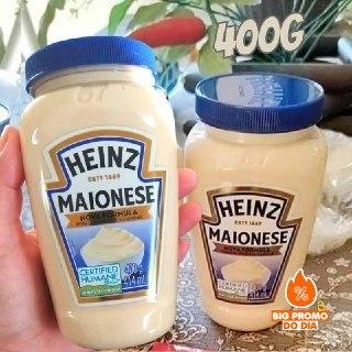 Heinz Pack Maionese Tradicional 400g - 2 unidades