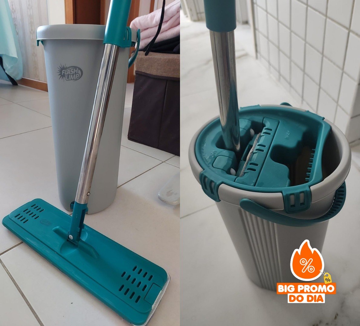 Flash Limp Mop Lava e Seca
