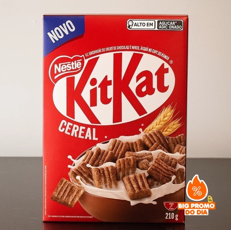 Cereal Matinal Chocolate Kitkat Caixa 210g