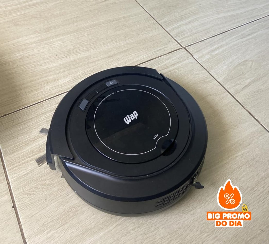 Aspirador de Pó Robô WAP ROBOT W90 3 em 1