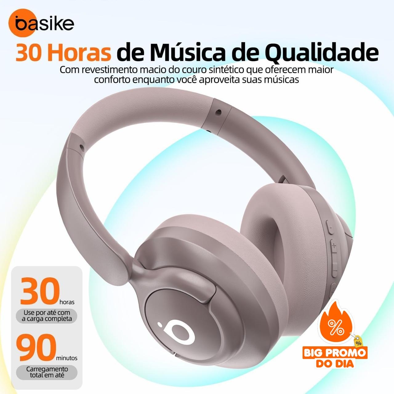 Headphone Bluetooth Basike LE29 ANC
