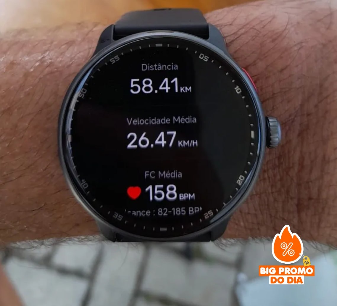 ⌚️ Smartwatch Bettdow Amoled Esportivo