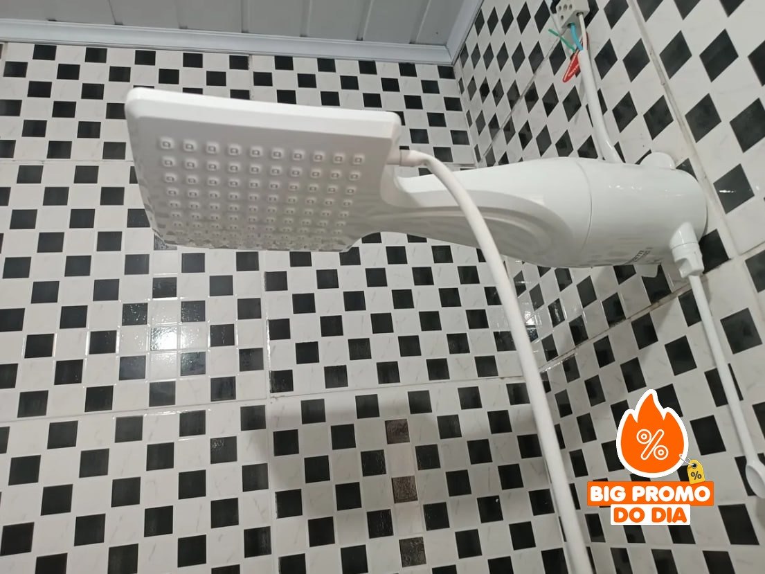 Chuveiro Lorenzetti Loren Shower Ultra Eletrônico Branco 7500W 220V
