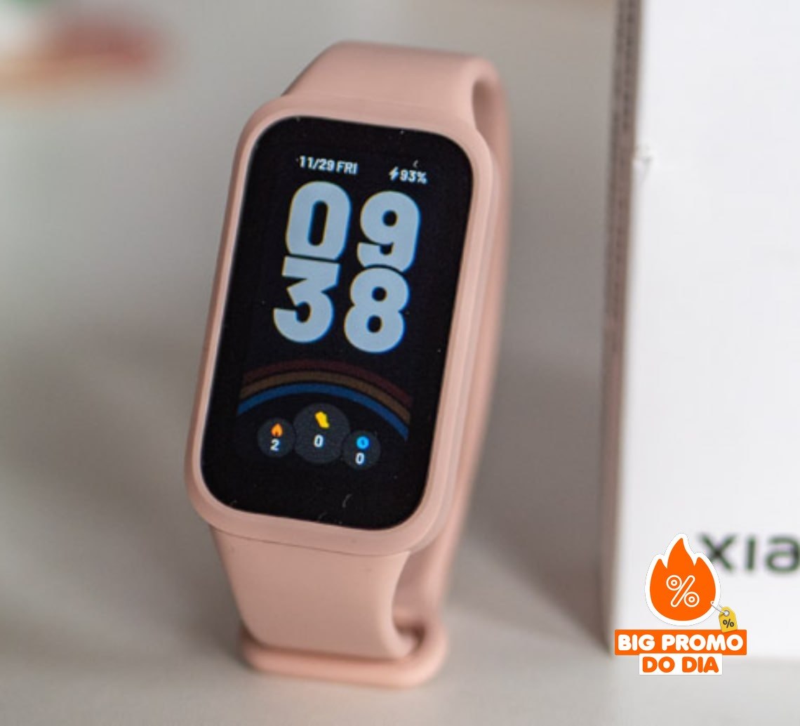⌚️ Smartwatch Smart Band 9 Active - Rosa