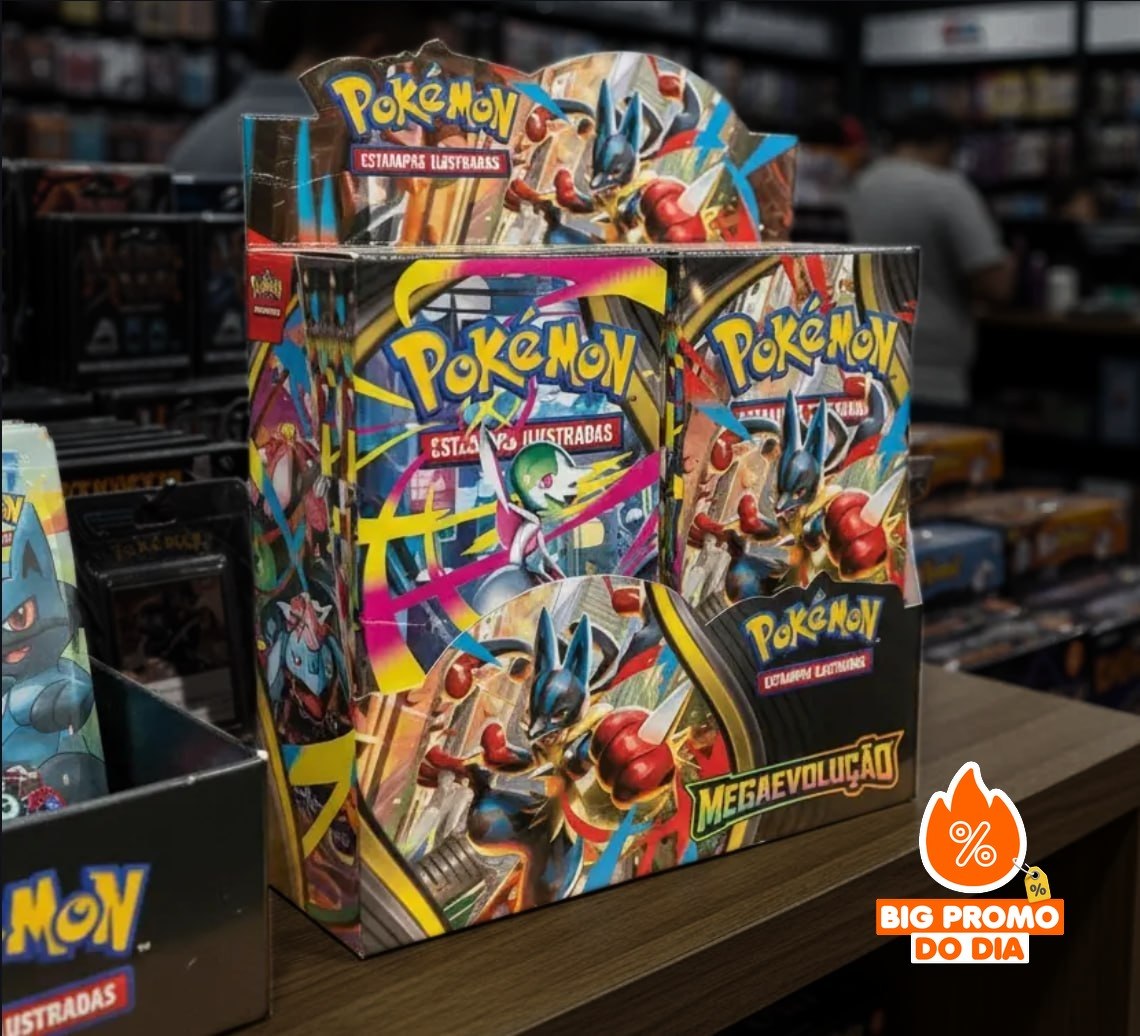 Box Mega Evolução com 36 Boosters