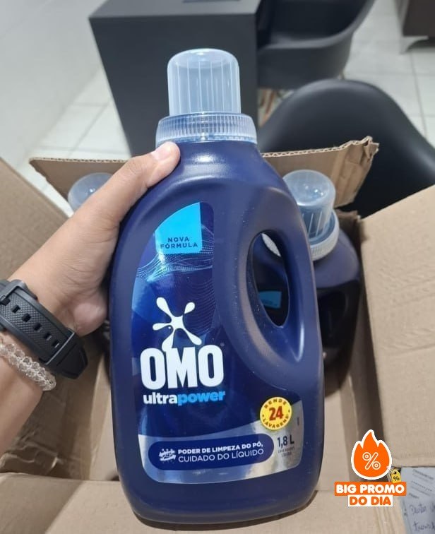 🫧 Omo Sabão Líquido Ultra Power 1,8 L