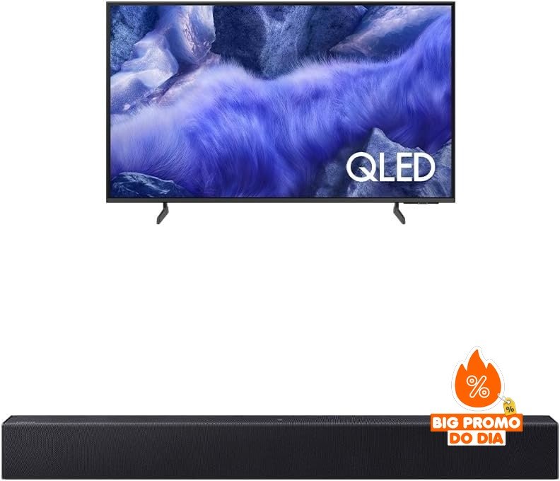 Samsung Combo Vision AI TV 55" QLED Ultra 4K QEF1 + Soundbar HW-B400F