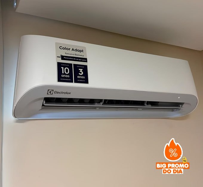 ️ Ar-condicionado Electrolux Color Adapt 18.000 BTUs Frio