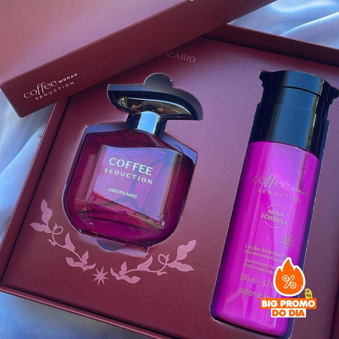 O Boticário Coffee Woman Seduction Kit Presente (2 Itens)
