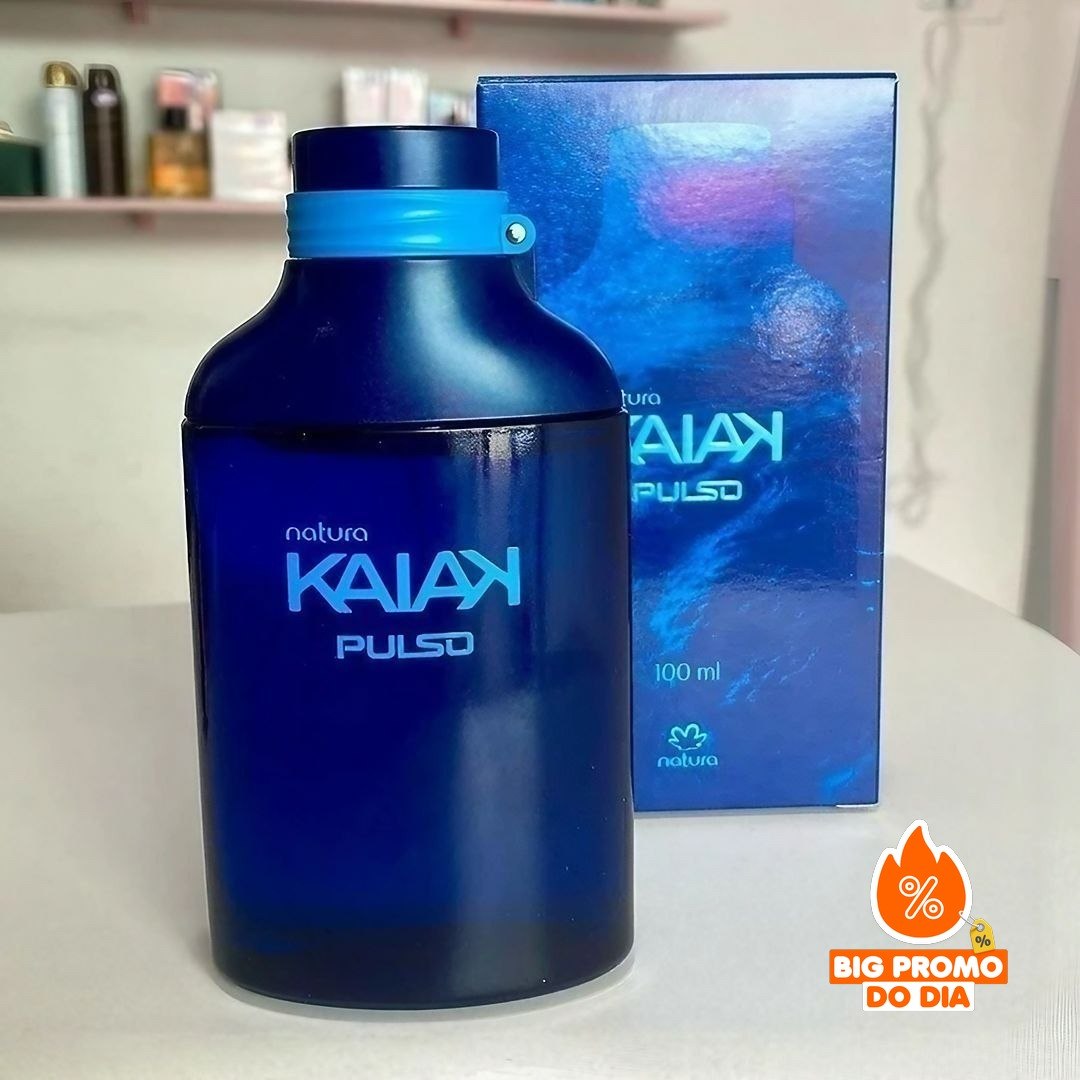 Kaiak Pulso Natura Desodorante Colônia Masculino 100ml
