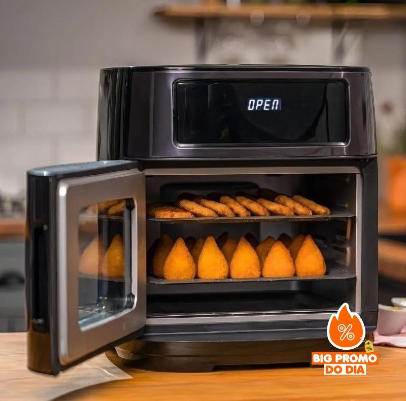 ️ Air Fryer Oven WAP Black Inox 12L