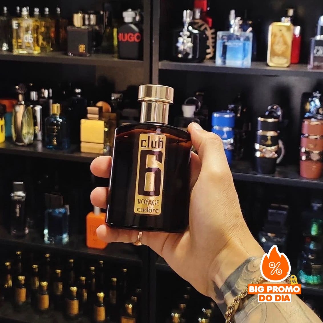 Perfume Eudora Club 6 Voyage Deo-colônia 95ml