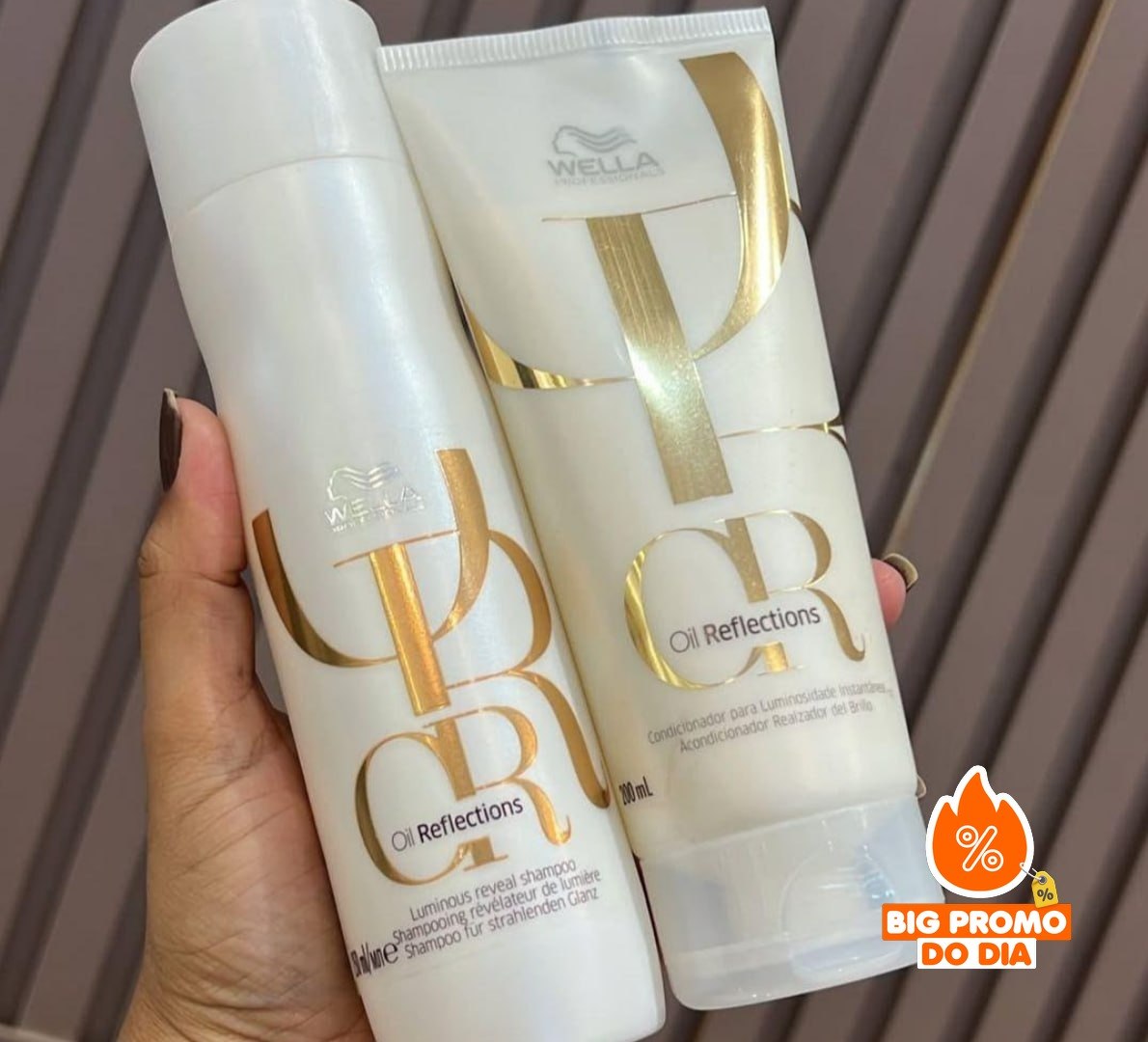 Kit Wella Professionals Oil Reflections Duo (2 Produtos)