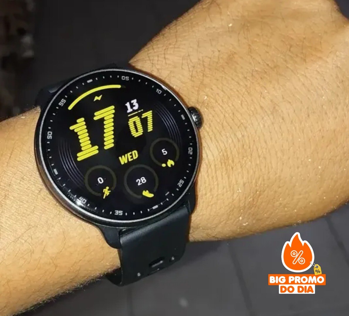 ⌚️ Relógio Inteligente Gps Smartwatch Amoled 3atm Sport