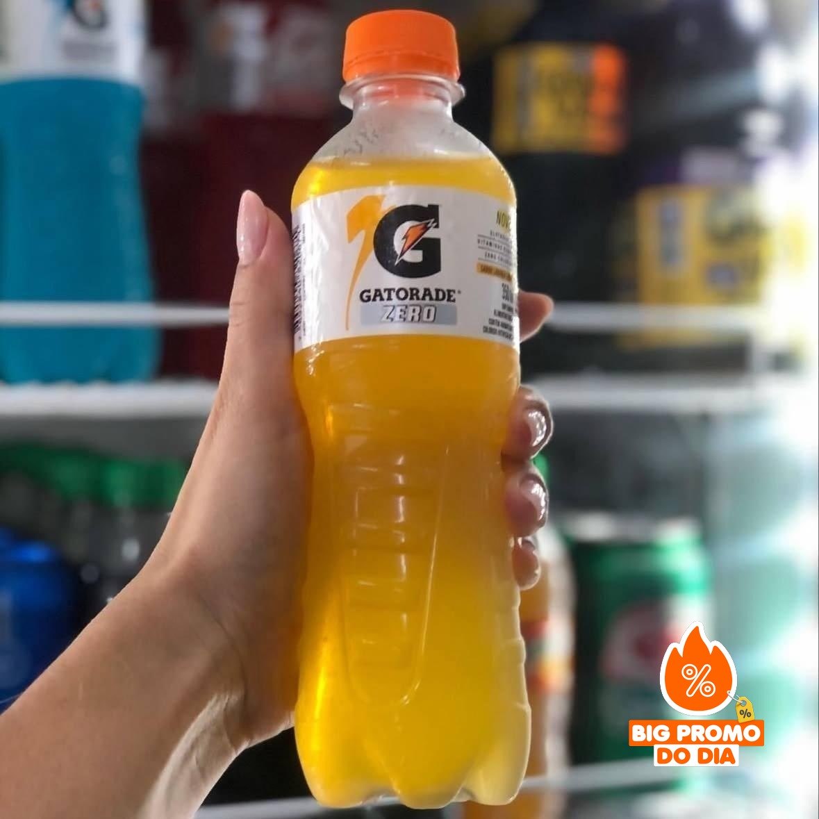 Gatorade Zero Laranja Lima 350mL - 12 unidades