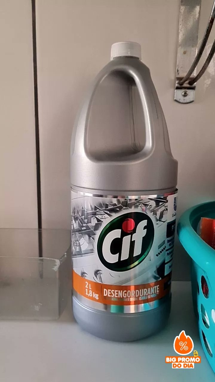 Limpador Desengordurante Cif Profissional Sem Perfume 2L