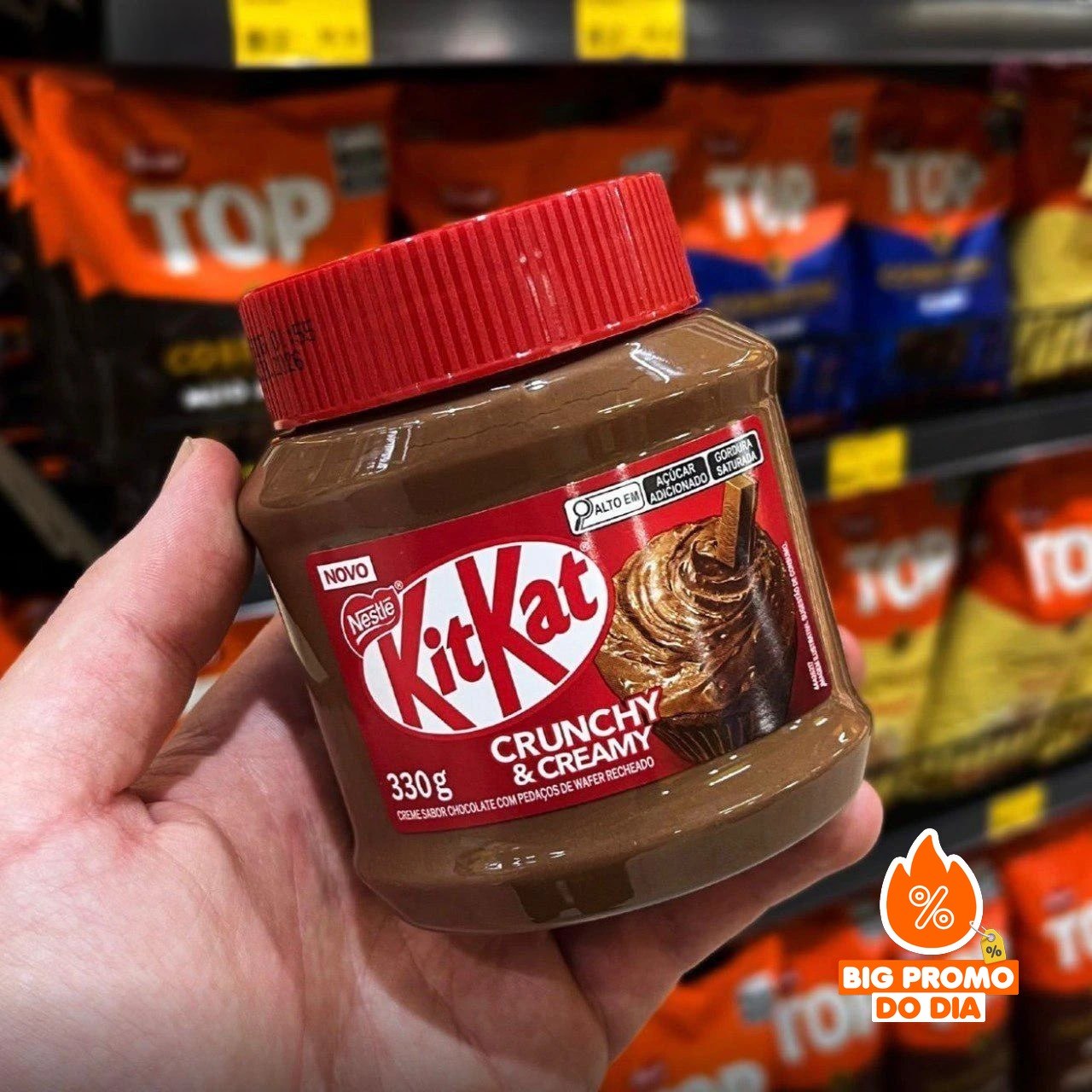 Creme Crocante Kit Kat 330g Nestlé