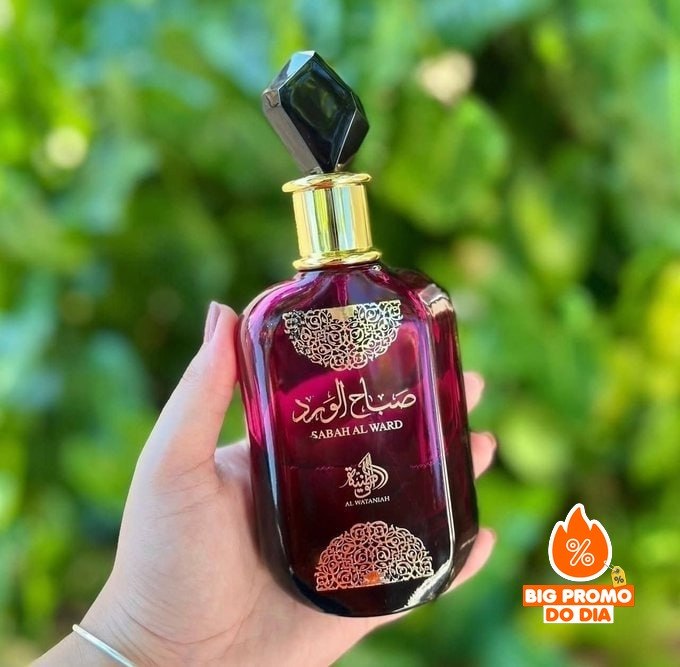 Perfume Arabe Feminino Al Wataniah Sabah Al Ward Edp 100ml