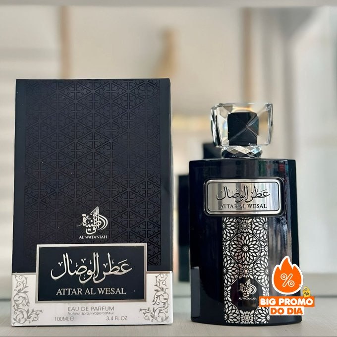 Perfume Attar Árabe Al Wesal Wataniah 100ml