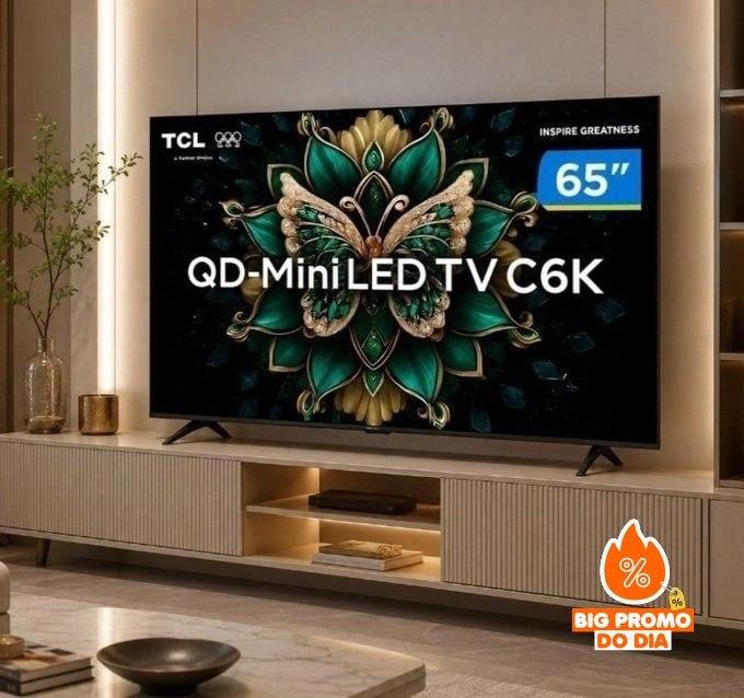 Smart Tv TCL 65 4K 120Hz Premium QD-Mini LED