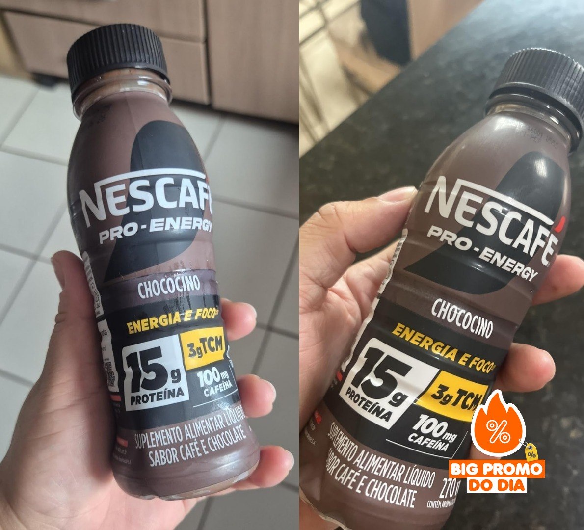 Nescafé Pro-Energy Chococino - Pack com 6 unidades