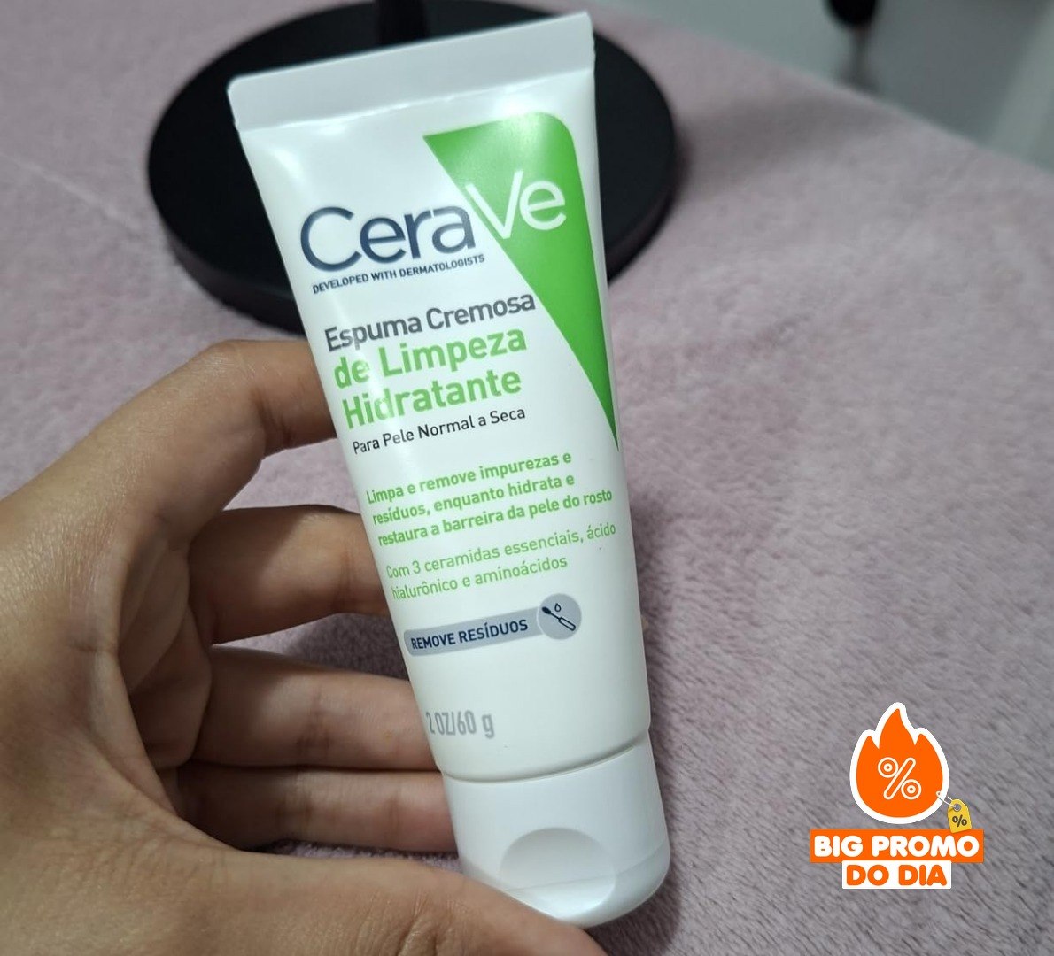 🫧 Espuma Cremosa de Limpeza Hidratante Cerave 60g