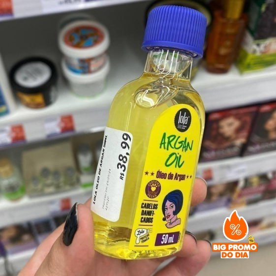Argan Óleo Reparador 50ml, Lola Cosmetics