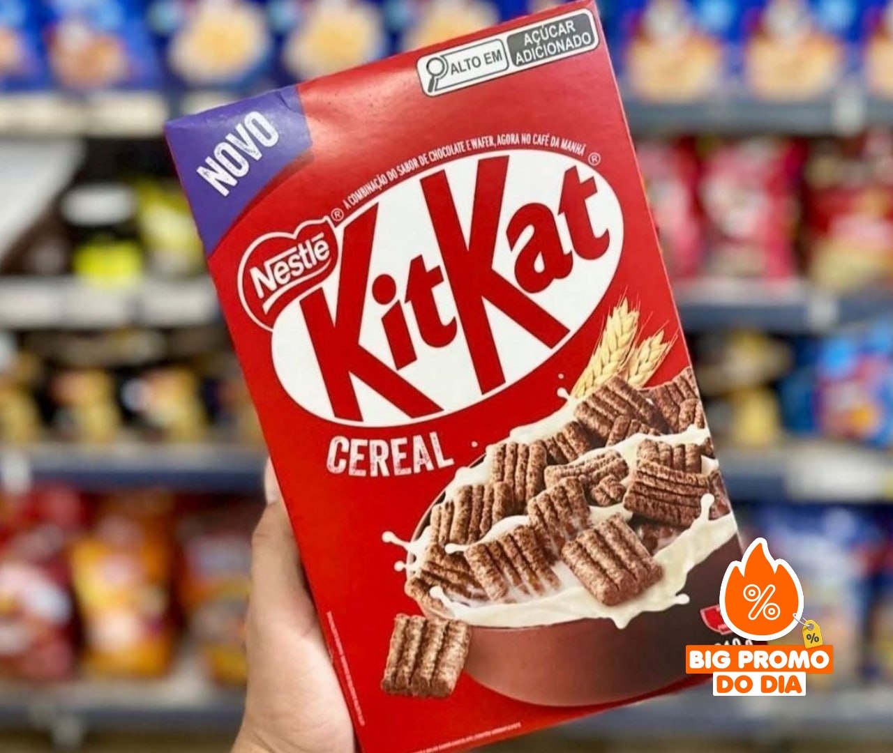 Cereal Matinal Chocolate Kitkat 210g