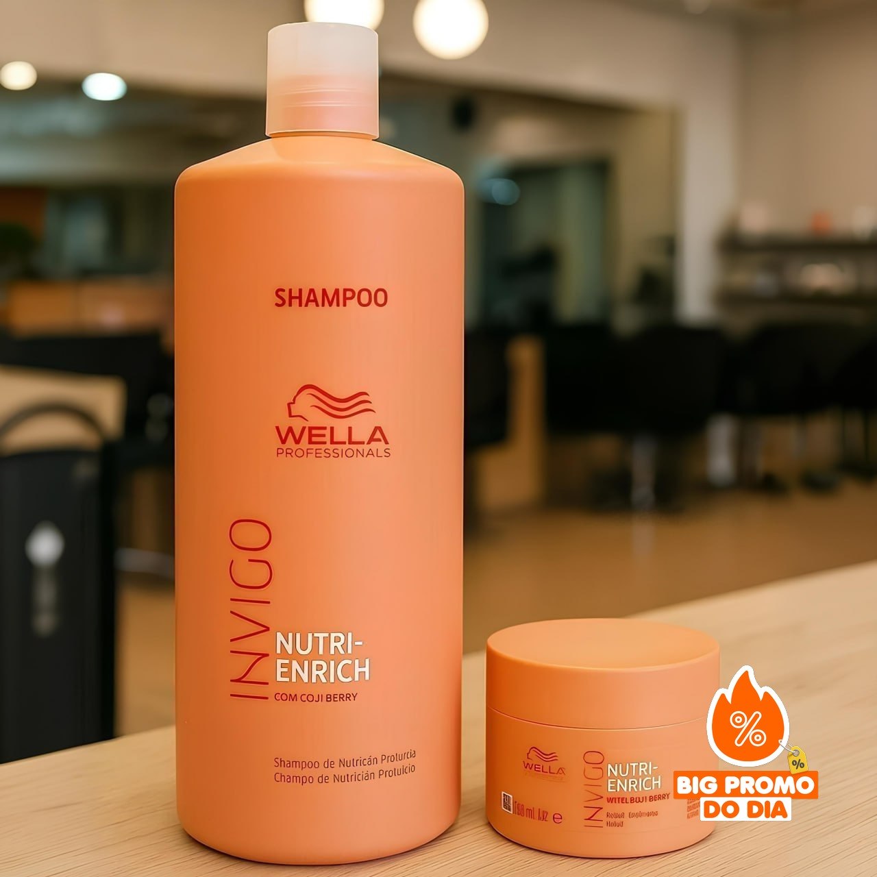 Kit Wella Professionals Invigo Nutri-Enrich (Shampoo e Máscara)