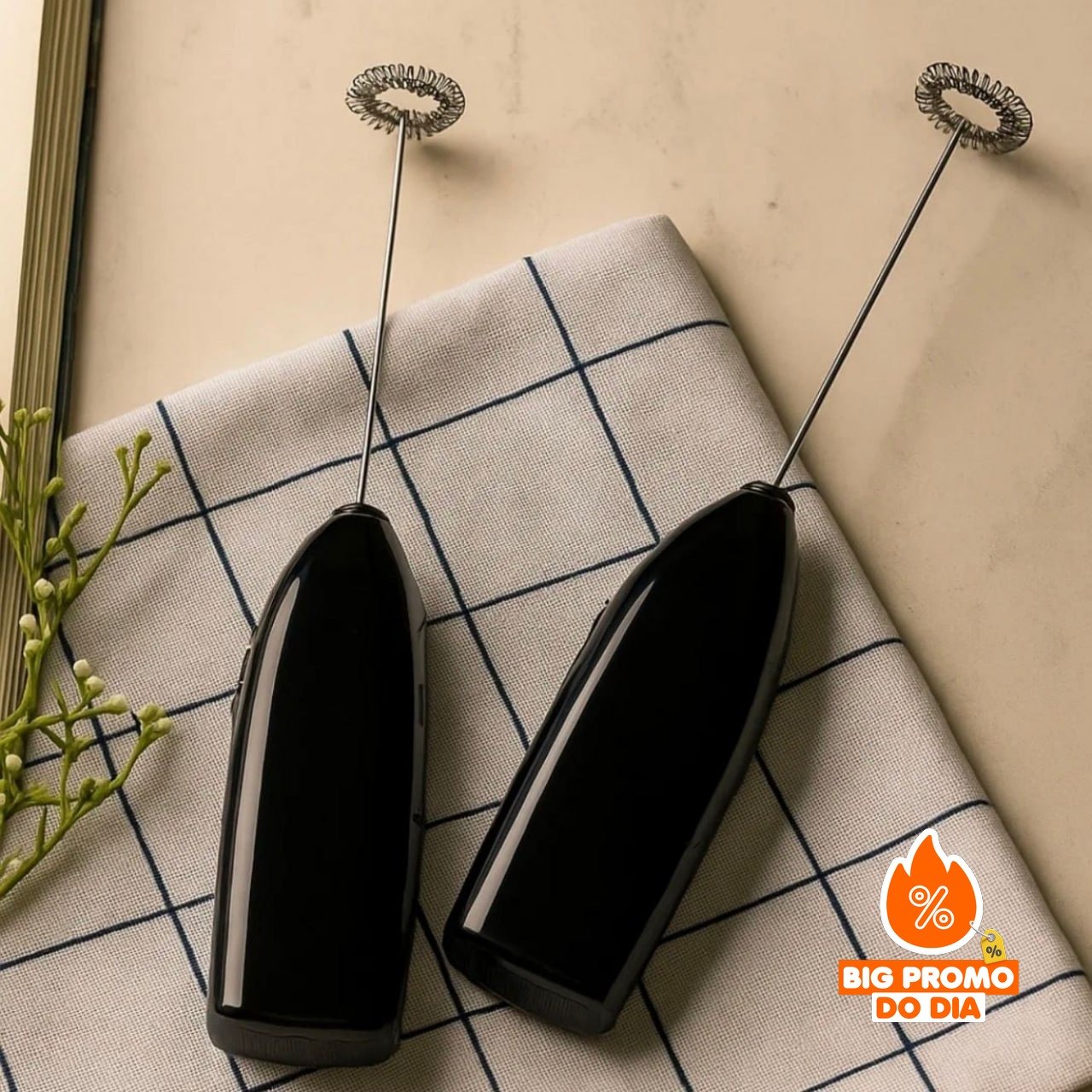 LYOR - Mini Mixer Misturador Elétrico para Bebidas