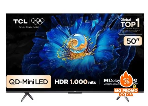 TCL 50" 4K UHD MiniLED C6KS - Google TV 2025