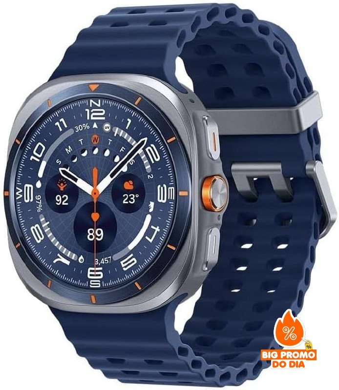 ⌚ Samsung Galaxy Watch Ultra Smartwatch 47mm LTE - Titânio Azul