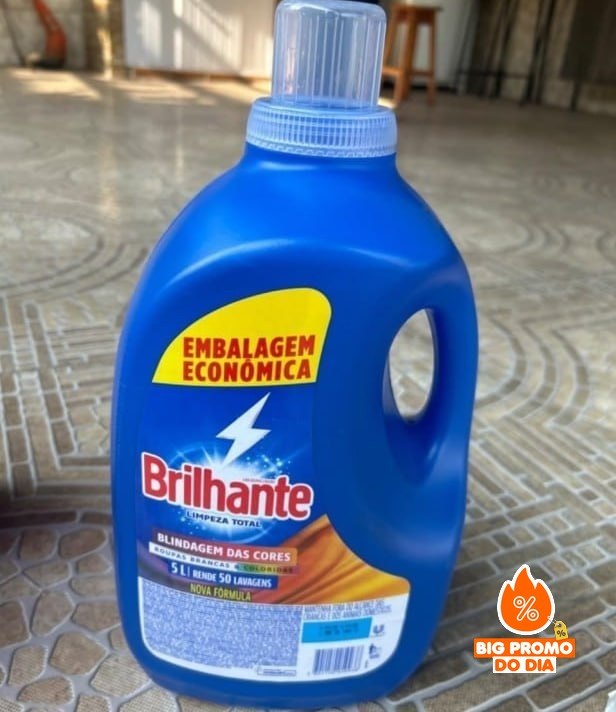 🫧 Sabão Liquido Brilhante 5L