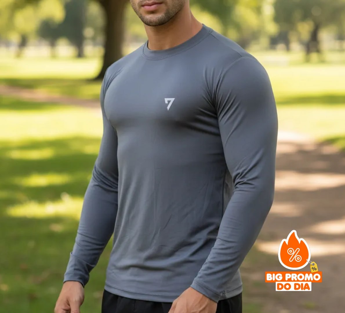 Camiseta Térmica Masculina UV50 (diversas cores)