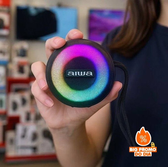 Caixa De Som Speaker Bluetooth Aws-sp-02 Aiwa