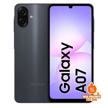 Samsung Galaxy A07 6.7 128GB 4GB RAM Câmera Dupla