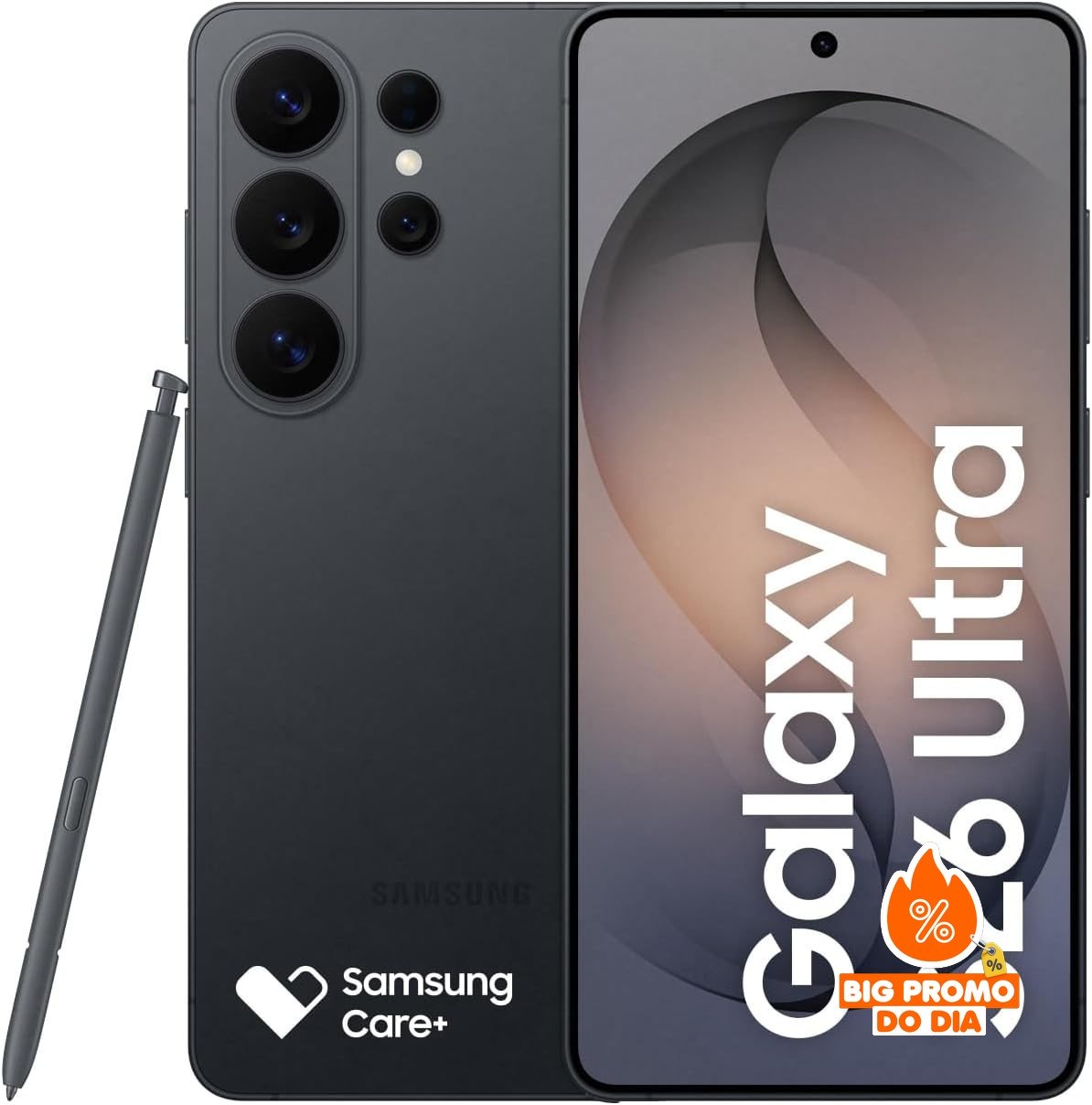 Samsung Galaxy S26 Ultra 5G - 512GB 12GB RAM - Câmera Quádrupla 6.9" - Preto