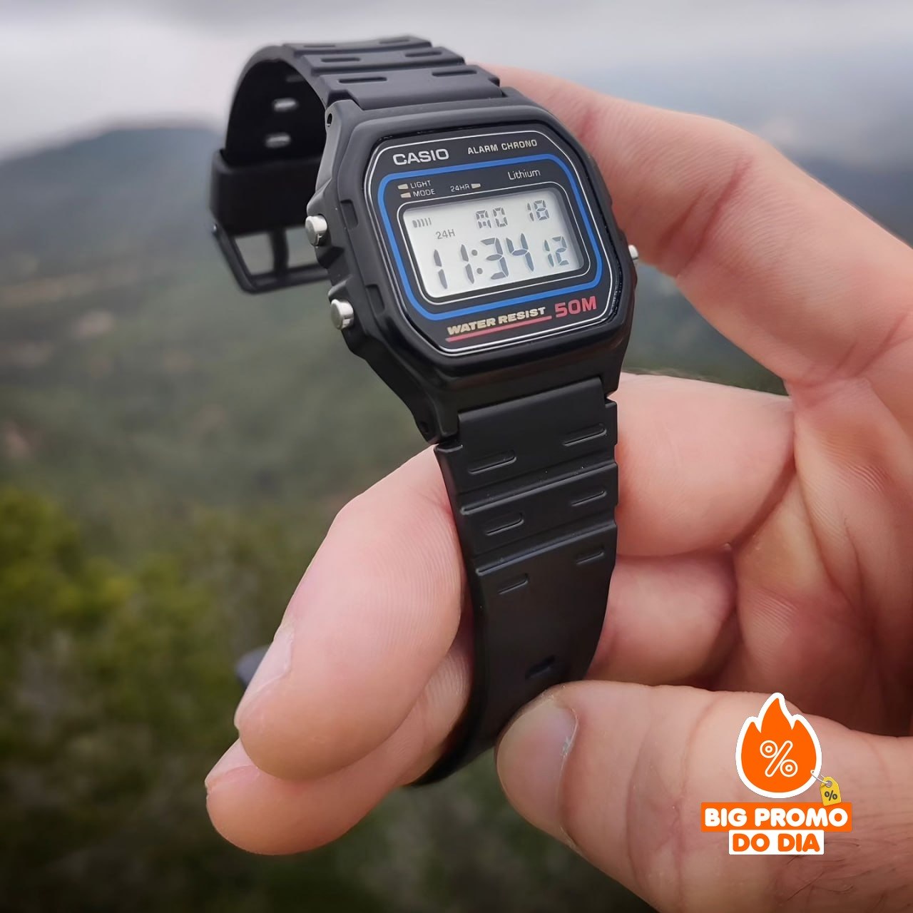 ⌚️ Relógio Casio Masculino Digital Preto