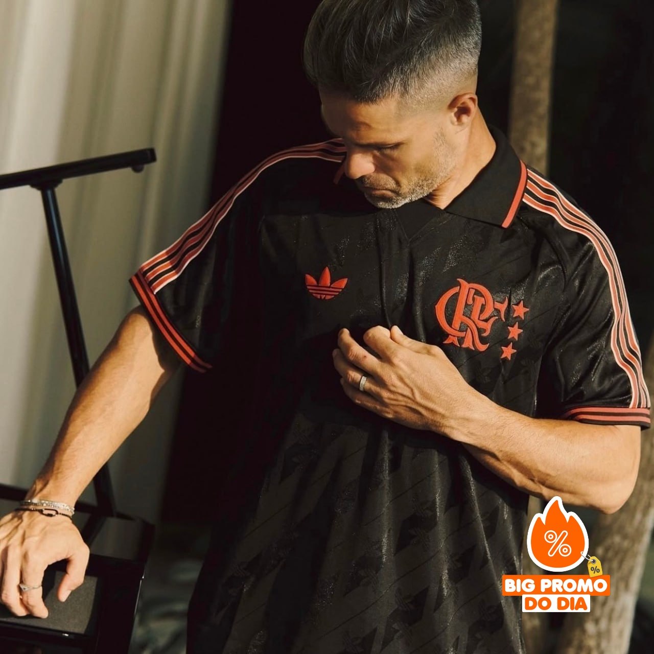 Camisa Cr Flamengo Lfstlr adidas