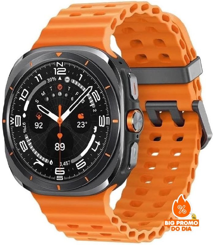 ⌚ Samsung Galaxy Watch Ultra 2025 - 47mm LTE - Titânio Aeroespacial - Galaxy AI