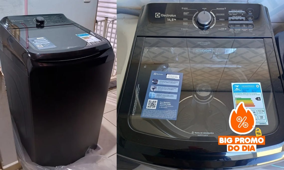 Lavadora De Roupas Electrolux Efficient 14,5kg