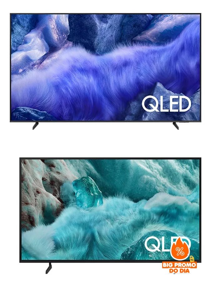 Samsung 65 QLED Ultra + 50 QLED Vision AI - Tela Infinita