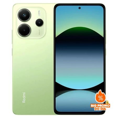 Xiaomi Redmi Note 14 128GB 6GB RAM Azul ou Verde Tela 6,67” Dual Chip 4G