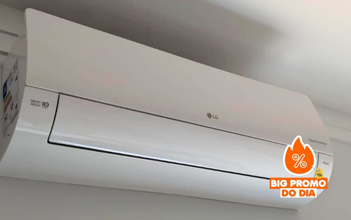 ️ Ar Condicionado Split Hi Wall LG Inverter Smart Voice AI 12.000 Btus